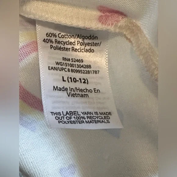 Wonder Nation Multicolor Rainbow Summer Play Dress Size Large 10-12 Pockets NWT - Picture 7 of 14